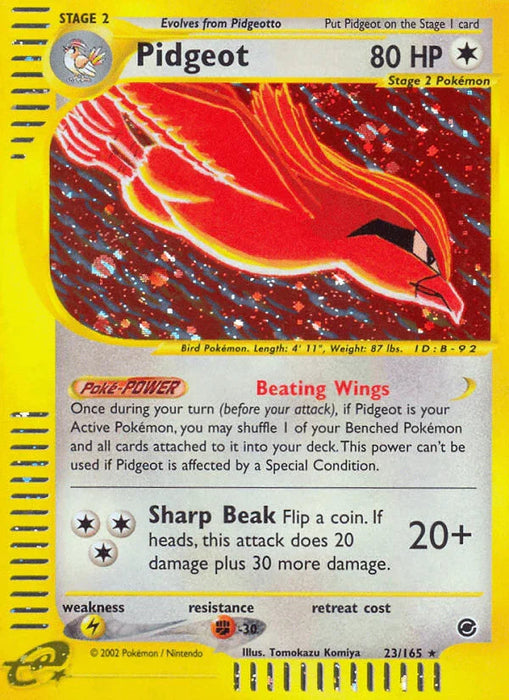 Pidgeot (23/165) [Expedition: Base Set] - for just $24.30! 