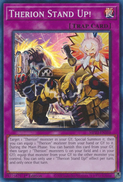 Therion Stand Up! [MP23-EN101] Super Rare - for just $0.10! 