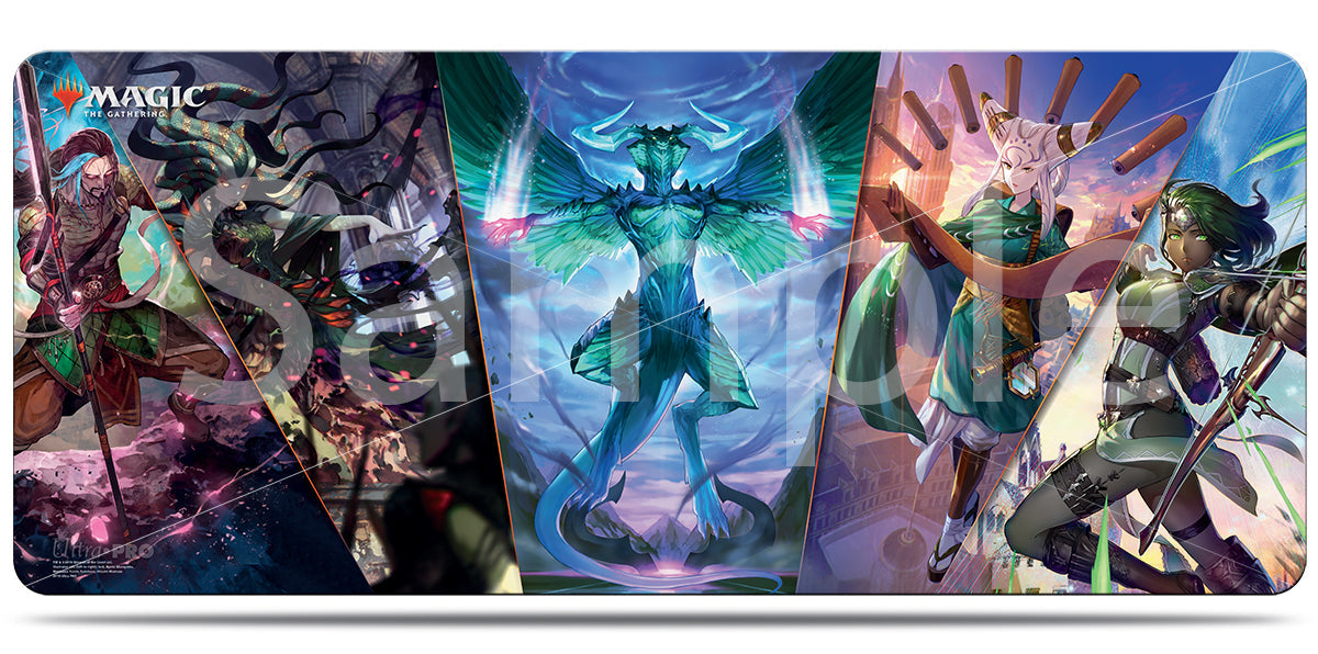 Ultra PRO: Playmat - War of the Spark (Alternate Art Planeswalkers with Ugin) (6ft Table) - Just $0! Shop now at Retro Gaming of Denver