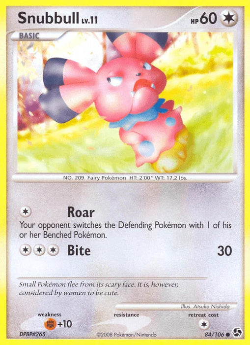 Snubbull (84/106) [Diamond & Pearl: Great Encounters] - for just $0.20! 