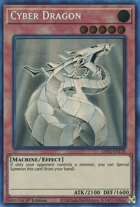 Cyber Dragon [GFP2-EN178] Ghost Rare - for just $30.65! 