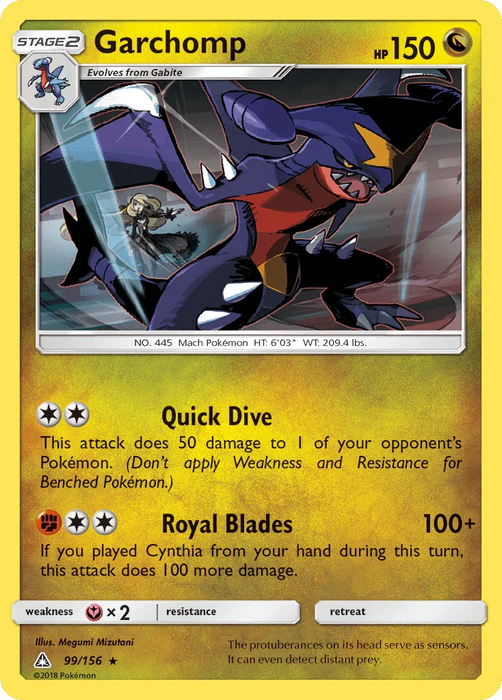Garchomp (99/156) [Sun & Moon: Ultra Prism] - for just $0.30! 