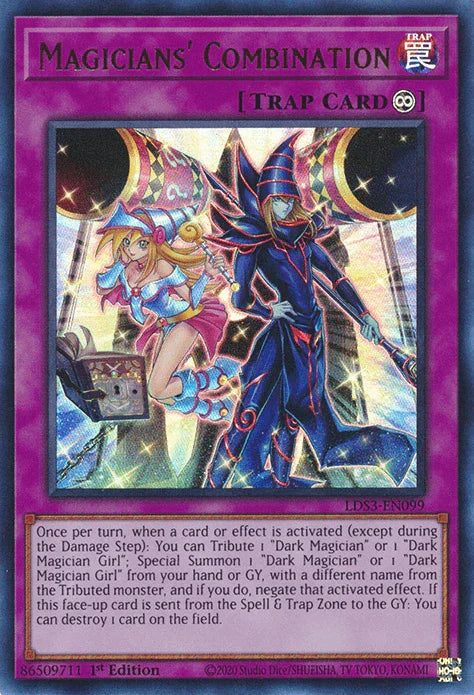 Magicians' Combination [LDS3-EN099] Ultra Rare - for just $0.35! 