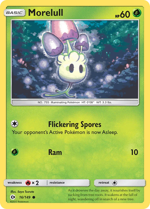 Morelull (16/149) [Sun & Moon: Base Set] - for just $0.10! 
