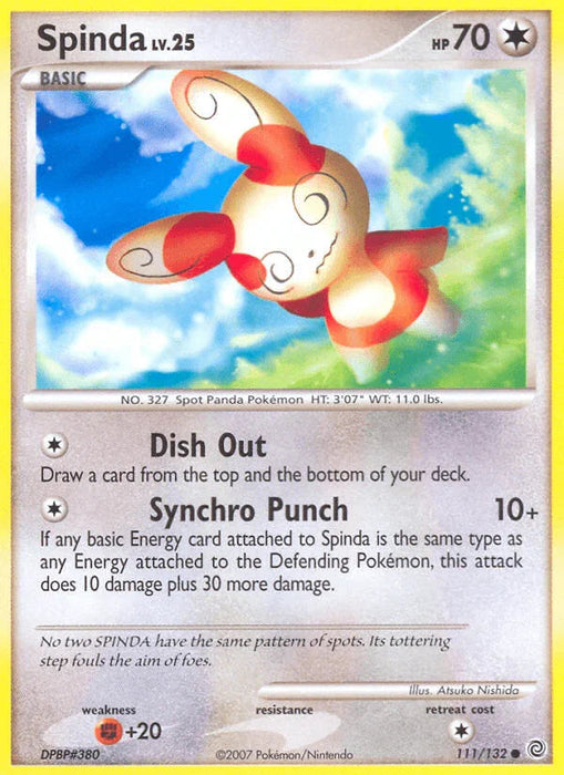 Spinda (111/132) [Diamond & Pearl: Secret Wonders] - for just $0.20! 