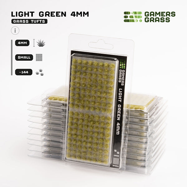 Gamers Grass Tufts: Light Green 4mm- Small - for just $8.99! 