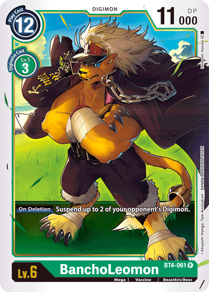 BanchoLeomon [BT4-061] [Great Legend] - Just $0.09! Shop now at Retro Gaming of Denver