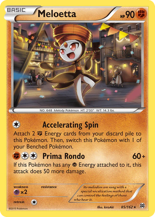 Meloetta (85/162) [XY: BREAKthrough] - for just $0.50! 