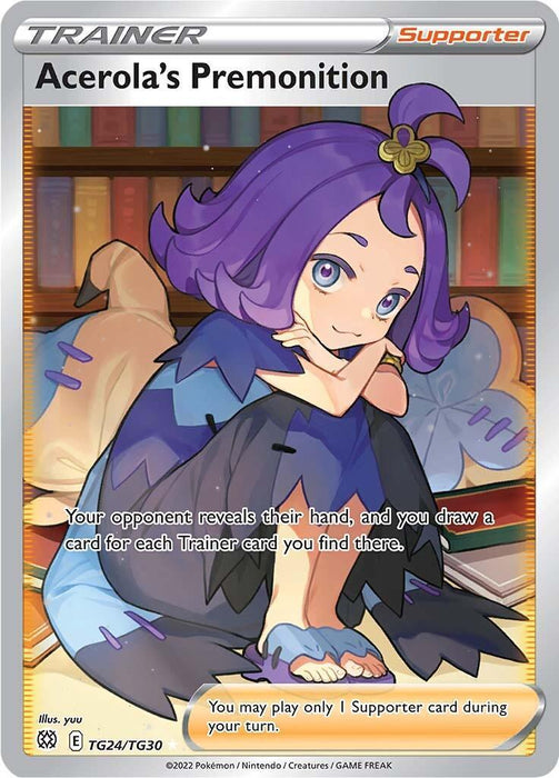 Acerola's Premonition (TG24/TG30) [Sword & Shield: Brilliant Stars] - for just $3.45! 