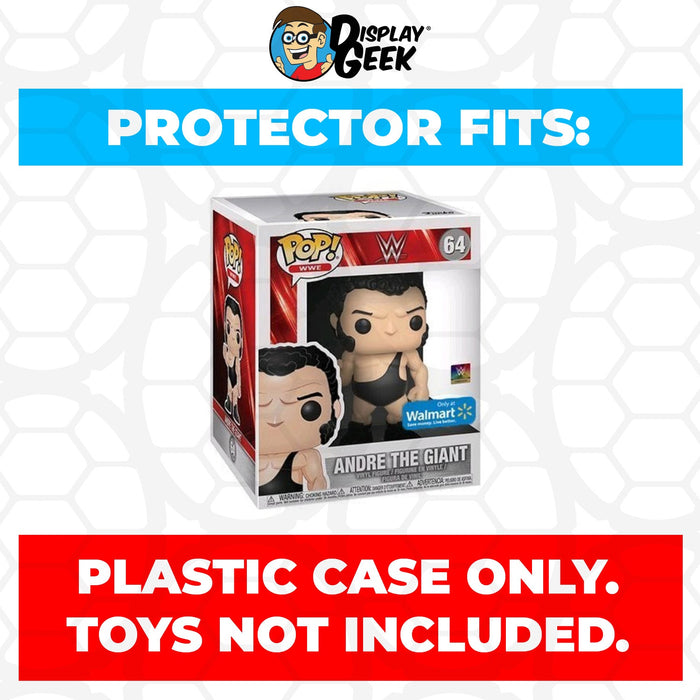 Pop Protector for 6 inch Andre the Giant #64 Super Funko Pop - Just $13.99! Shop now at Retro Gaming of Denver