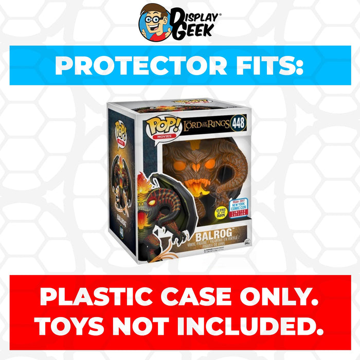 Pop Protector for 6 inch Balrog #448 Super Funko Pop - Just $13.99! Shop now at Retro Gaming of Denver