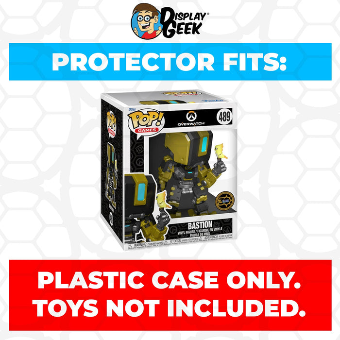 Pop Protector for 6 inch Bastion Gold Metallic #489 Super Funko Pop - Just $13.99! Shop now at Retro Gaming of Denver