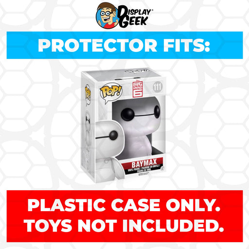 Pop Protector for 6 inch Baymax #111 Super Funko Pop - Just $13.99! Shop now at Retro Gaming of Denver