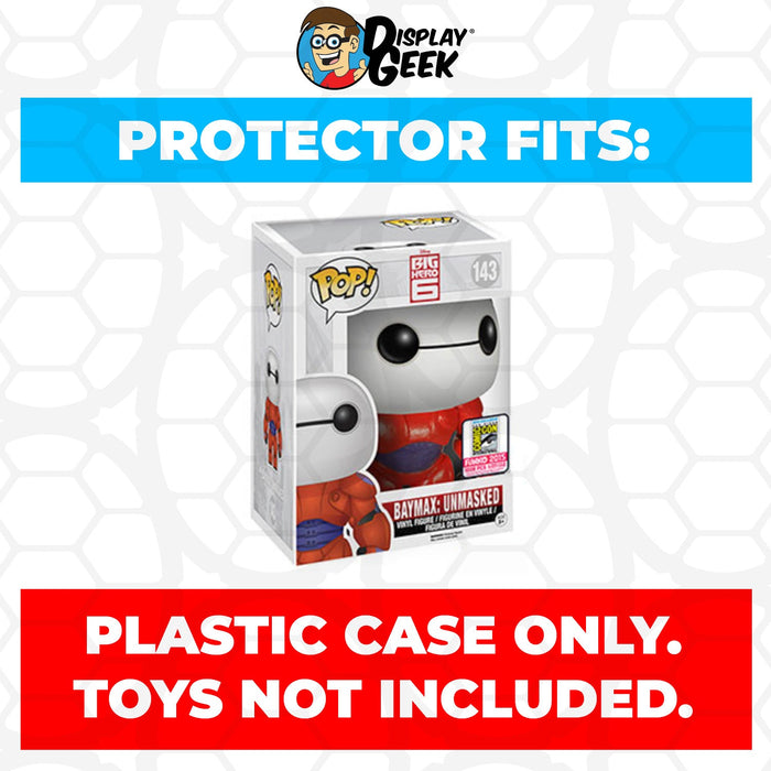 Pop Protector for 6 inch Baymax Bandaged Glitter SDCC #1464 Super Funko Pop - Just $13.99! Shop now at Retro Gaming of Denver