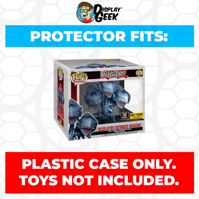 Pop Protector for 6 inch Blue-Eyes Ultimate Dragon #1078 Super Funko Pop - Just $16.99! Shop now at Retro Gaming of Denver