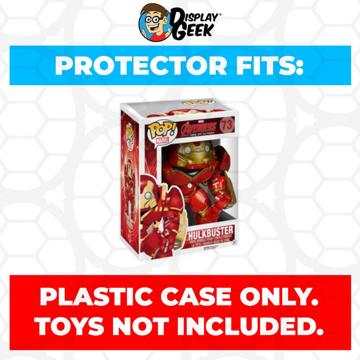 Pop Protector for 6 inch Hulkbuster #73 Super Funko Pop - for just $13.99! 