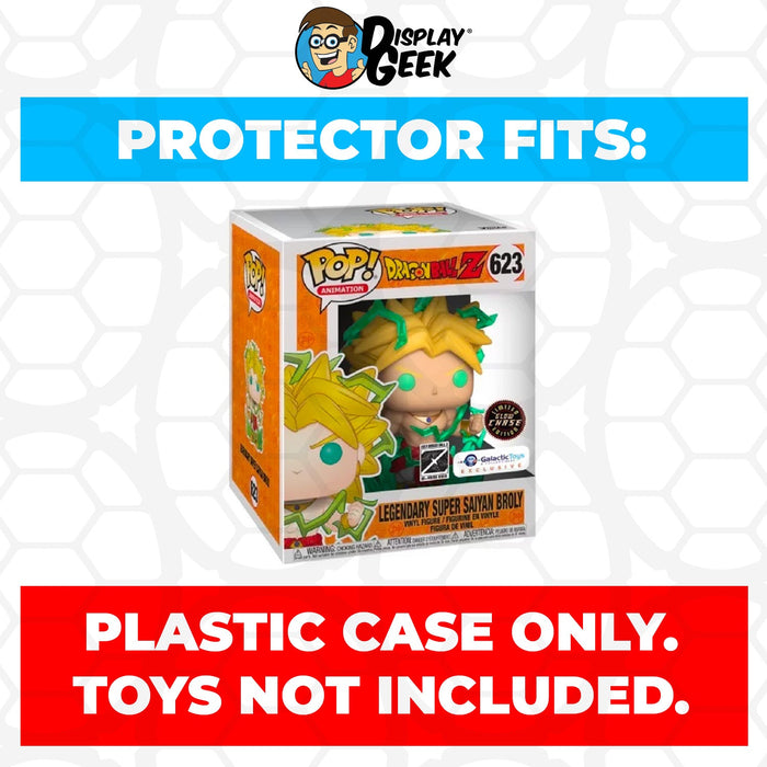 Pop Protector for 6 inch Super Saiyan Broly #1865 Super Size Funko Pop - for just $13.99! 