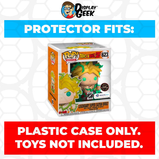 Pop Protector for 6 inch Legendary Super Saiyan Broly #623 Super Size Funko Pop - Just $13.99! Shop now at Retro Gaming of Denver