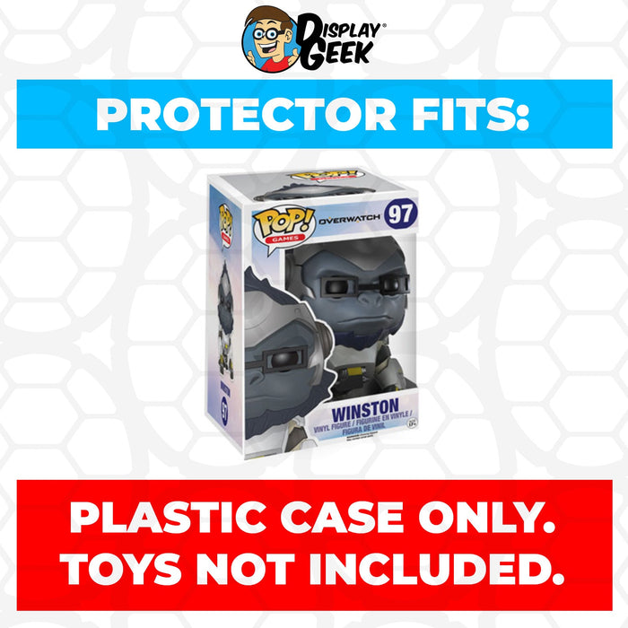 Pop Protector for 6 inch Winston #97 Super Funko Pop - for just $13.99! 