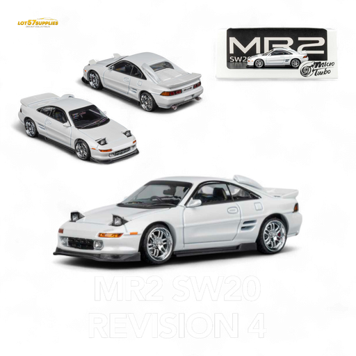 Microturbo Toyota MR-2 SW20 Revision 4 V2 – White 1:64 - for just $39.99! 
