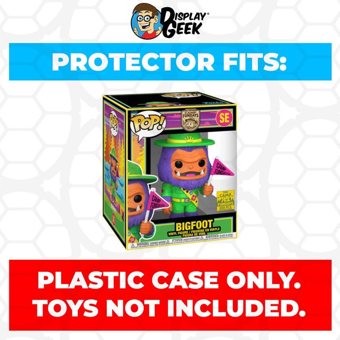 Pop Protector for 6 inch Bigfoot Blacklight SE Super Funko Pop - Just $13.99! Shop now at Retro Gaming of Denver