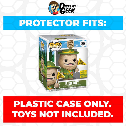 Pop Protector for 6 inch Bigfoot Yellow Flag Light Brown SE Super Funko Pop - Just $13.99! Shop now at Retro Gaming of Denver