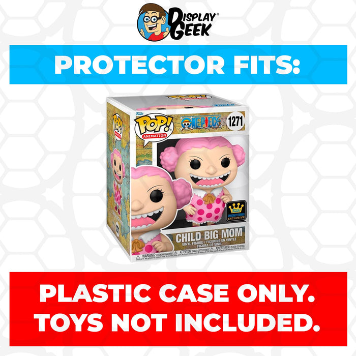 Pop Protector for 6 inch One Piece Child Big Mom #1271 Super Funko Pop - for just $13.99! 