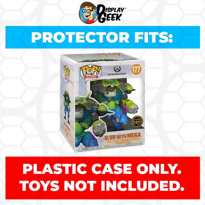 Pop Protector for 6 inch D.Va with MEKA Blueberry #177 Super Funko Pop - Just $13.99! Shop now at Retro Gaming of Denver