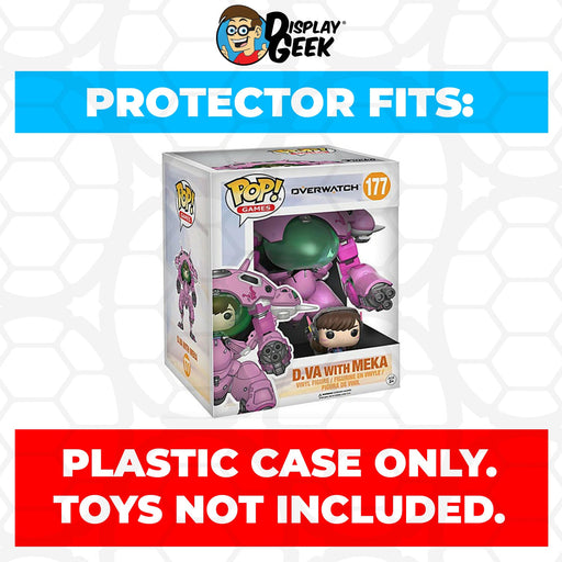 Pop Protector for 6 inch D.Va with MEKA Blueberry #177 Super Funko Pop - Just $13.99! Shop now at Retro Gaming of Denver