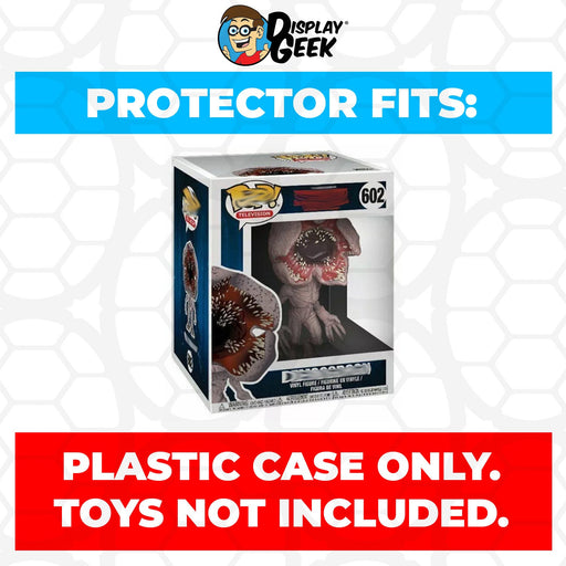 Pop Protector for 6 inch Demogorgon #602 Super Funko Pop - for just $13.99! 