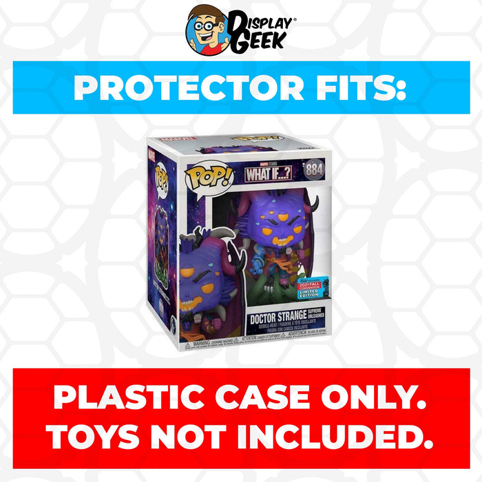 Pop Protector for 6 inch Dr Strange Supreme Unleashed NYCC #884 Super Funko Pop - Just $13.99! Shop now at Retro Gaming of Denver