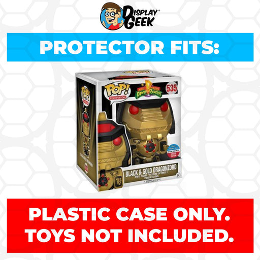 Pop Protector for 6 inch Dragonzord NYCC #534 Super Funko Pop - Just $13.99! Shop now at Retro Gaming of Denver