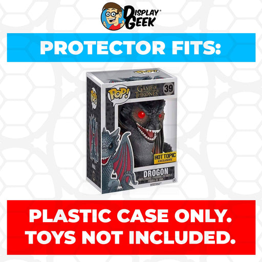 Pop Protector for 6 inch Drogon #46 Super Funko Pop - Just $13.99! Shop now at Retro Gaming of Denver