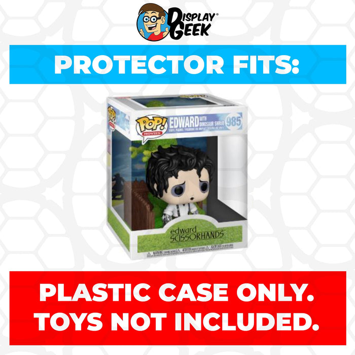 Pop Protector for 6 inch Edward with Dinosaur Shrub #985 Super Funko Pop - Just $13.99! Shop now at Retro Gaming of Denver