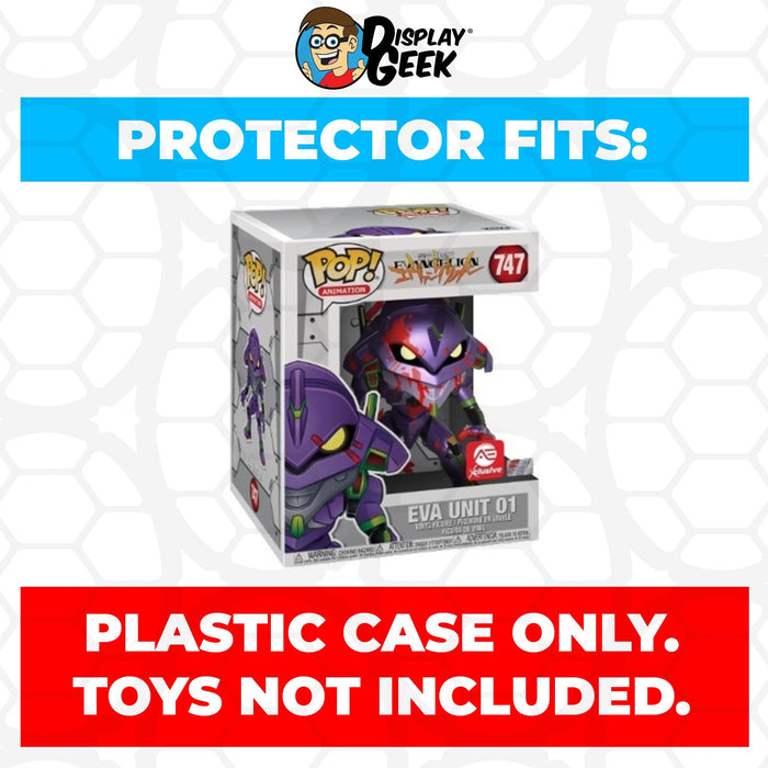 Pop Protector for 6 inch Eva Unit 01 Bloody #747 Super Funko Pop - Just $13.99! Shop now at Retro Gaming of Denver