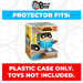 Pop Protector for 6 inch Fatgum Virtual FunKon #985 Super Funko Pop - for just $13.99! 