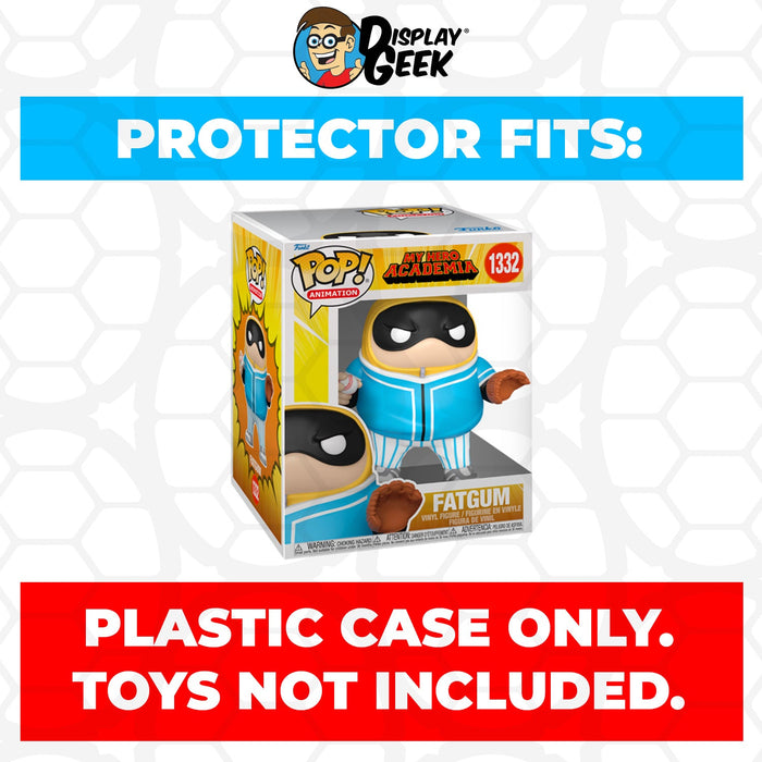 Pop Protector for 6 inch Fatgum HLB Baseball Metallic #1332 Super Size Funko Pop - for just $13.99! 