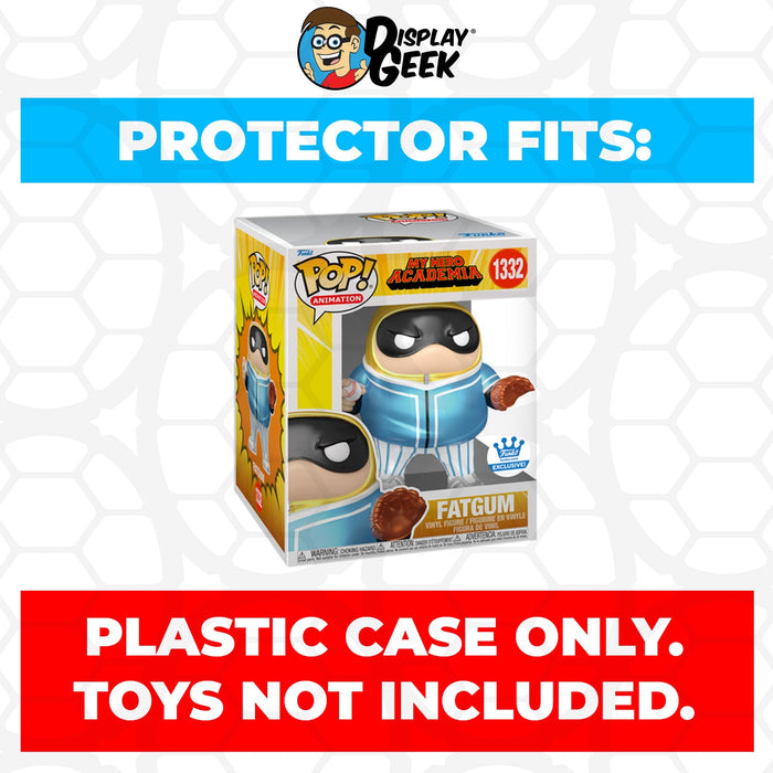 Pop Protector for 6 inch Fatgum HLB Baseball #1332 Super Size Funko Pop - for just $13.99! 