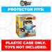 Pop Protector for 6 inch Fatgum HLB Baseball #1332 Super Size Funko Pop - for just $13.99! 