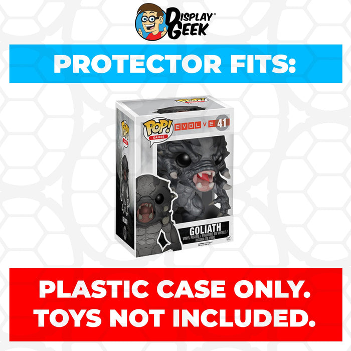 Pop Protector for 6 inch Goliath #41 Super Funko Pop - Just $13.99! Shop now at Retro Gaming of Denver