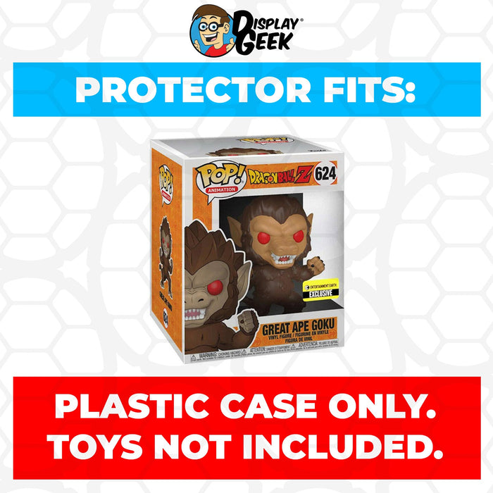 Pop Protector for 6 inch Great Ape Goku #624 Super Funko Pop - for just $13.99! 