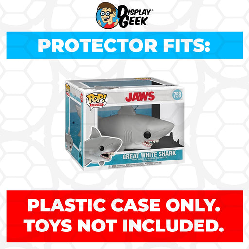 Pop Protector for 6 inch Great White Shark #758 Funko Pop - Just $14.99! Shop now at Retro Gaming of Denver