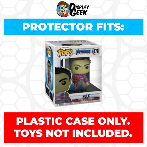 Pop Protector for 6 inch Hulk with Infinity Gauntlet #478 Super Funko Pop - Just $13.99! Shop now at Retro Gaming of Denver