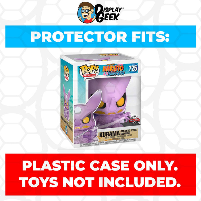 Pop Protector for 6 inch Kurama Majestic Attire Susano'o #725 Super Funko Pop - Just $13.99! Shop now at Retro Gaming of Denver