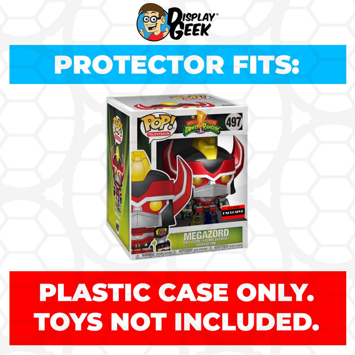 Pop Protector for 6 inch Megazord AAA Metallic #497 Super Funko Pop - Just $13.99! Shop now at Retro Gaming of Denver