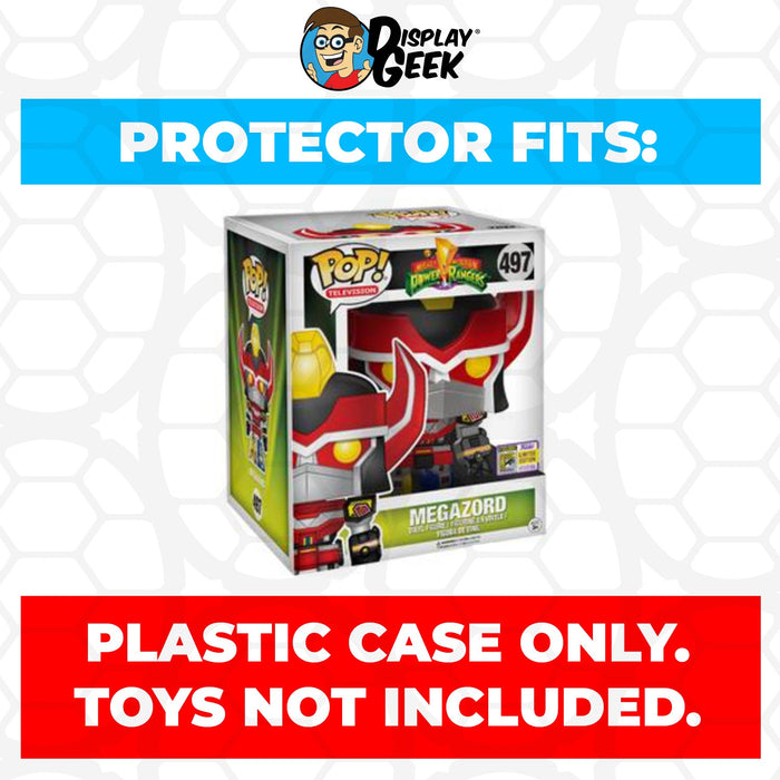 Pop Protector for 6 inch Megazord SDCC #497 Super Funko Pop - Just $13.99! Shop now at Retro Gaming of Denver