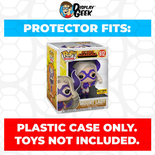 Pop Protector for 6 inch Mount Lady #612 Super Size Funko Pop - Just $13.99! Shop now at Retro Gaming of Denver