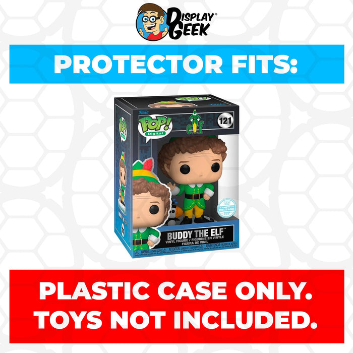 Pop Protector for 6 inch NFT Buddy the Elf #121 Super Size Funko Pop - for just $13.99! 