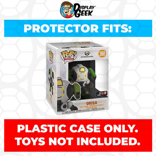 Pop Protector for 6 inch Orisa OR-15 #360 Super Funko Pop - Just $13.99! Shop now at Retro Gaming of Denver