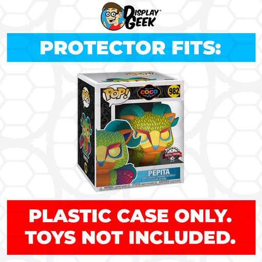 Pop Protector for 6 inch Pepita Glow #982 Super Size Funko Pop - Just $13.99! Shop now at Retro Gaming of Denver